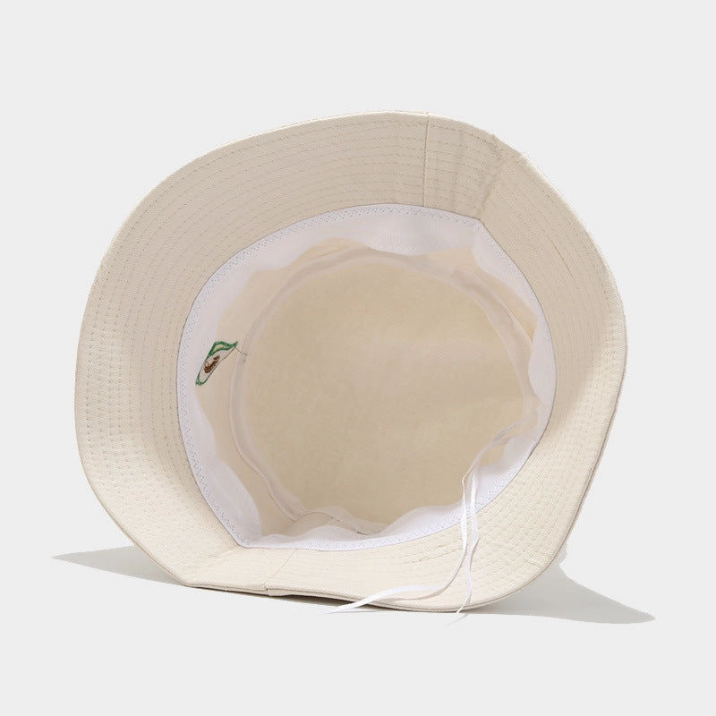 Wholesale Polyester Avocado Embroidery Bucket Hat