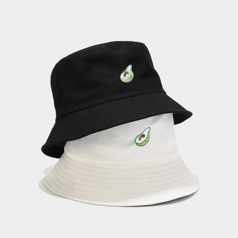 Wholesale Polyester Avocado Embroidery Bucket Hat