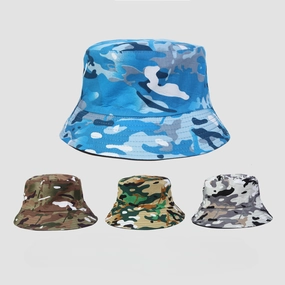 Wholesale Polyester Camouflage Bucket Hat