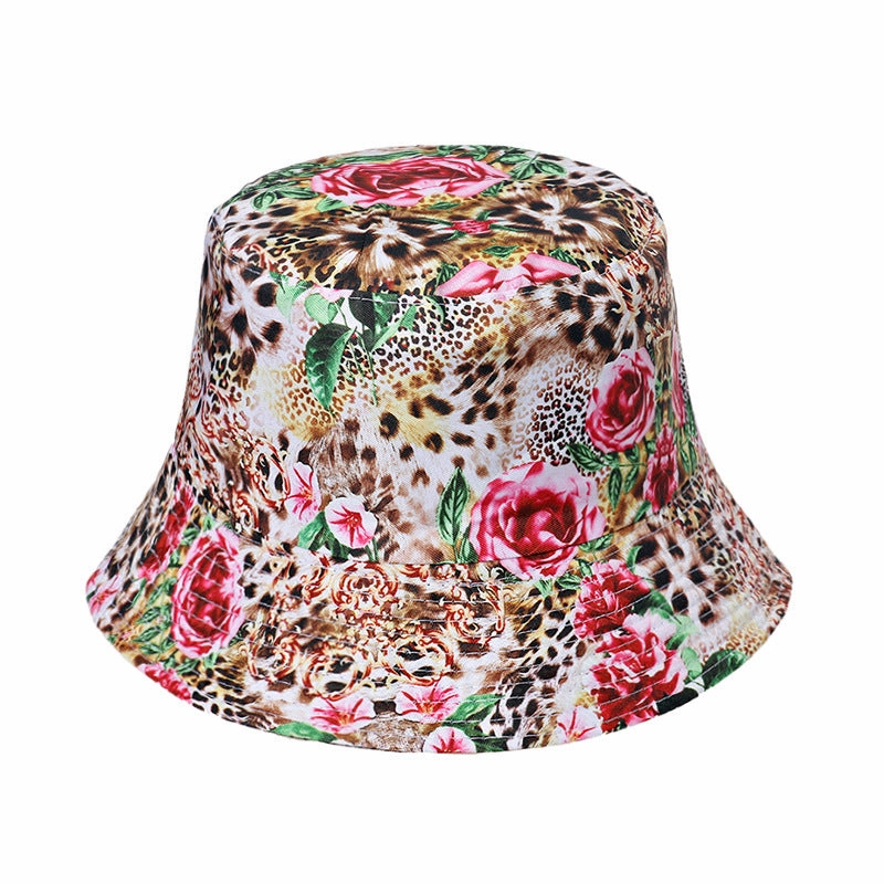 Wholesale Polyester Cartoon Rainbow Tie Dye Bucket Hat