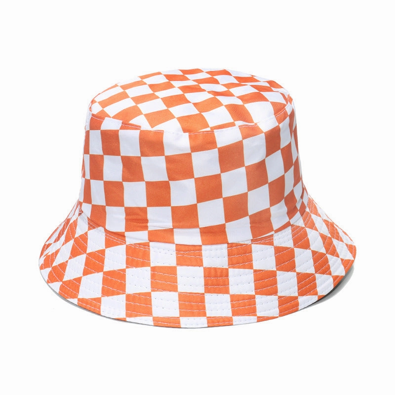Wholesale Polyester Checkerboard Bucket Hat