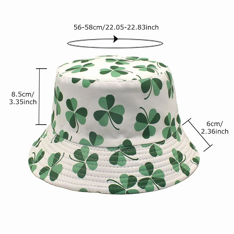 Wholesale Polyester Clover Bucket Hat