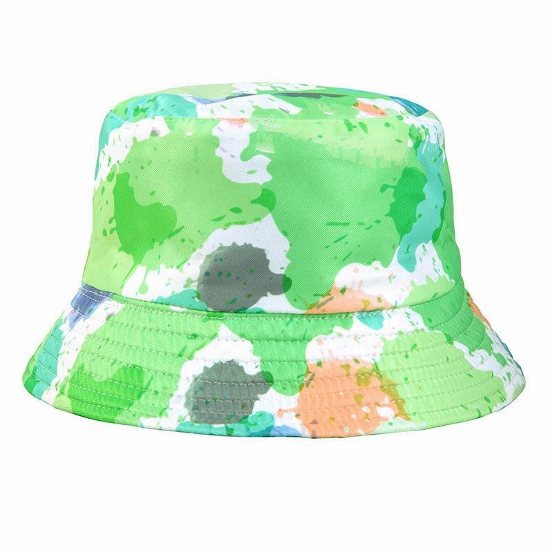 Wholesale Polyester Colorful Graffiti Print Bucket Hat