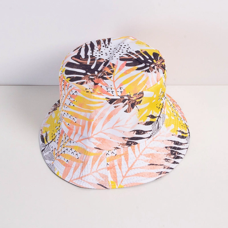 Wholesale polyester colorful letter bucket hat
