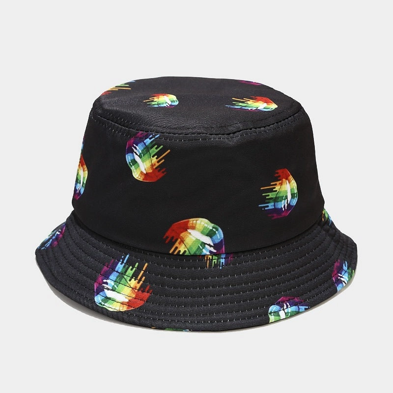 Wholesale Polyester Colorful Print Pattern Bucket Hat