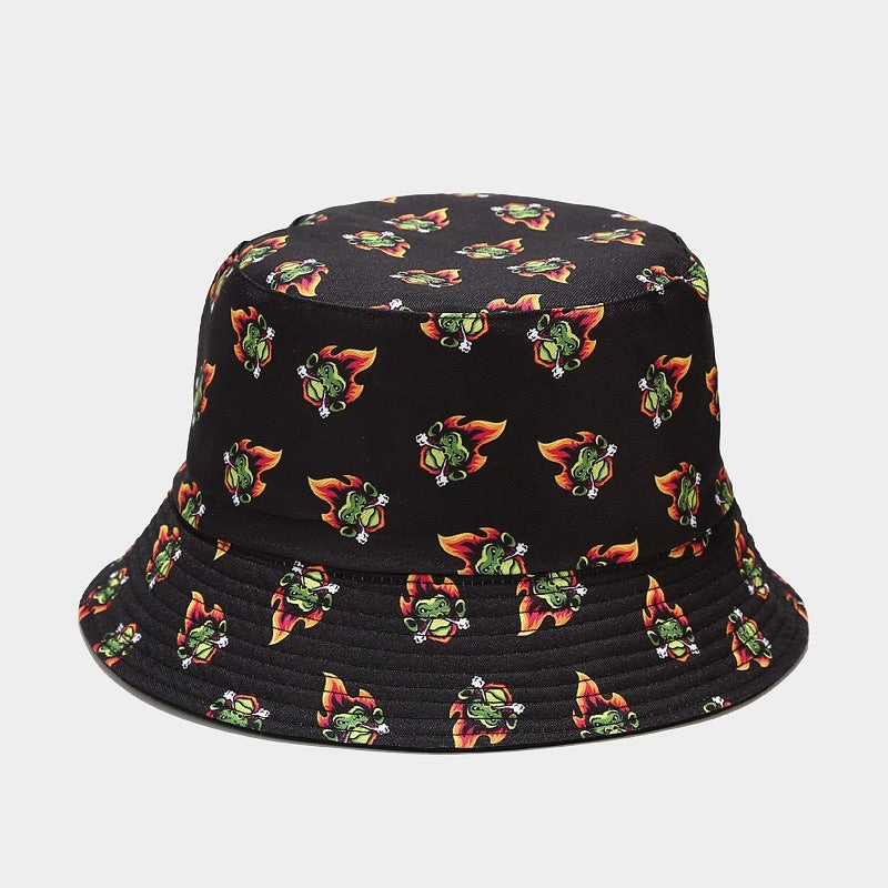Wholesale Polyester Colorful Print Pattern Bucket Hat