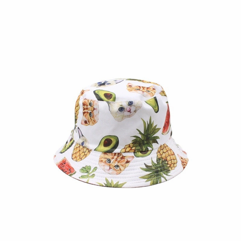 Wholesale Polyester Cotton Printed Animal Duckling Bucket Hat