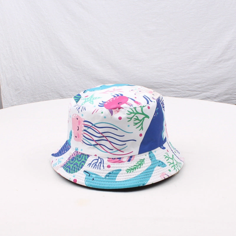 Wholesale Polyester Cotton Printed Animal Duckling Bucket Hat