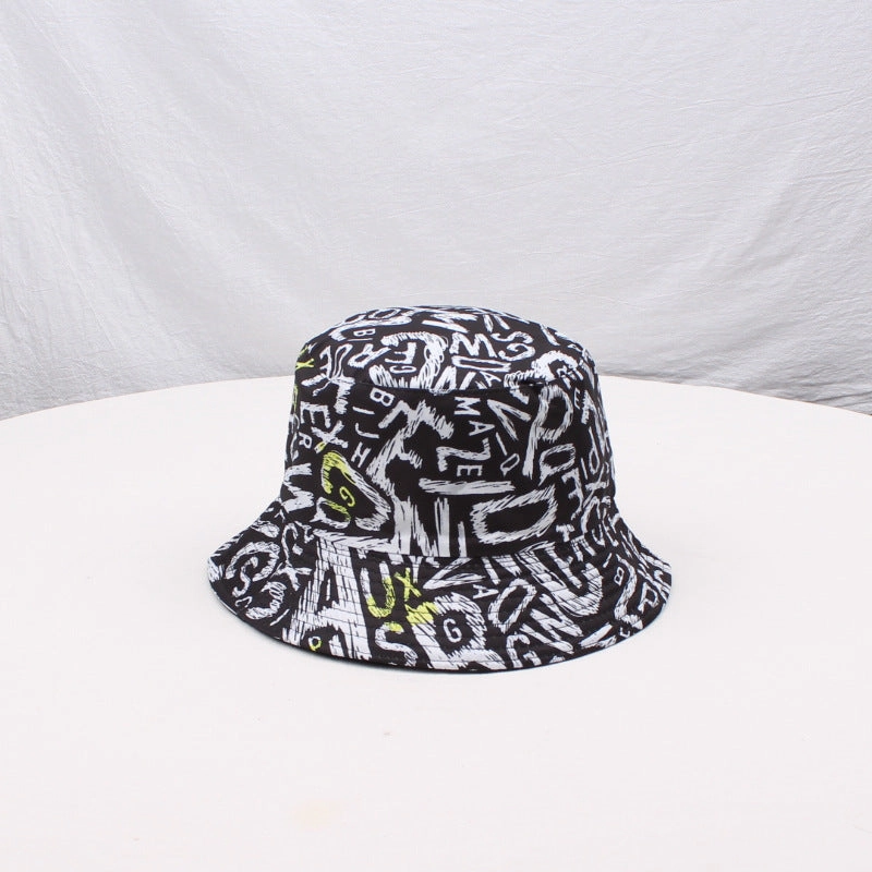 Wholesale Polyester Cotton Printed Double Sided Bucket Hat
