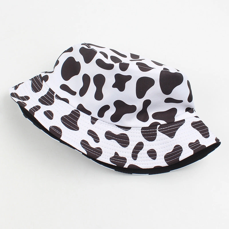 Wholesale Polyester Cow Print Bucket Hat