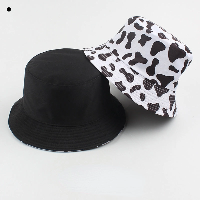 Wholesale Polyester Cow Print Bucket Hat