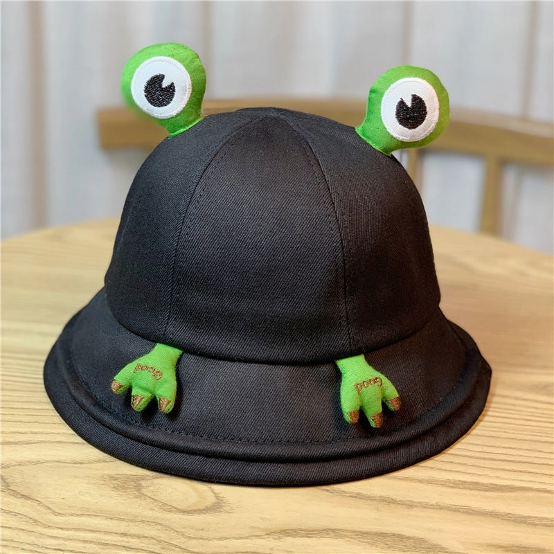 Wholesale Polyester Cute Frog Bucket Hat