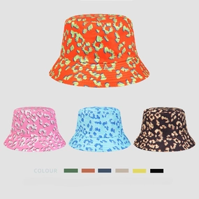 Wholesale Polyester Dandelion Reversible Bucket Hat