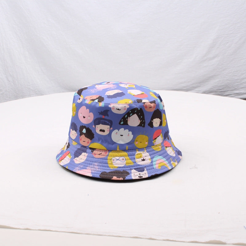 Wholesale Polyester Double-sided Printing Bucket Hat