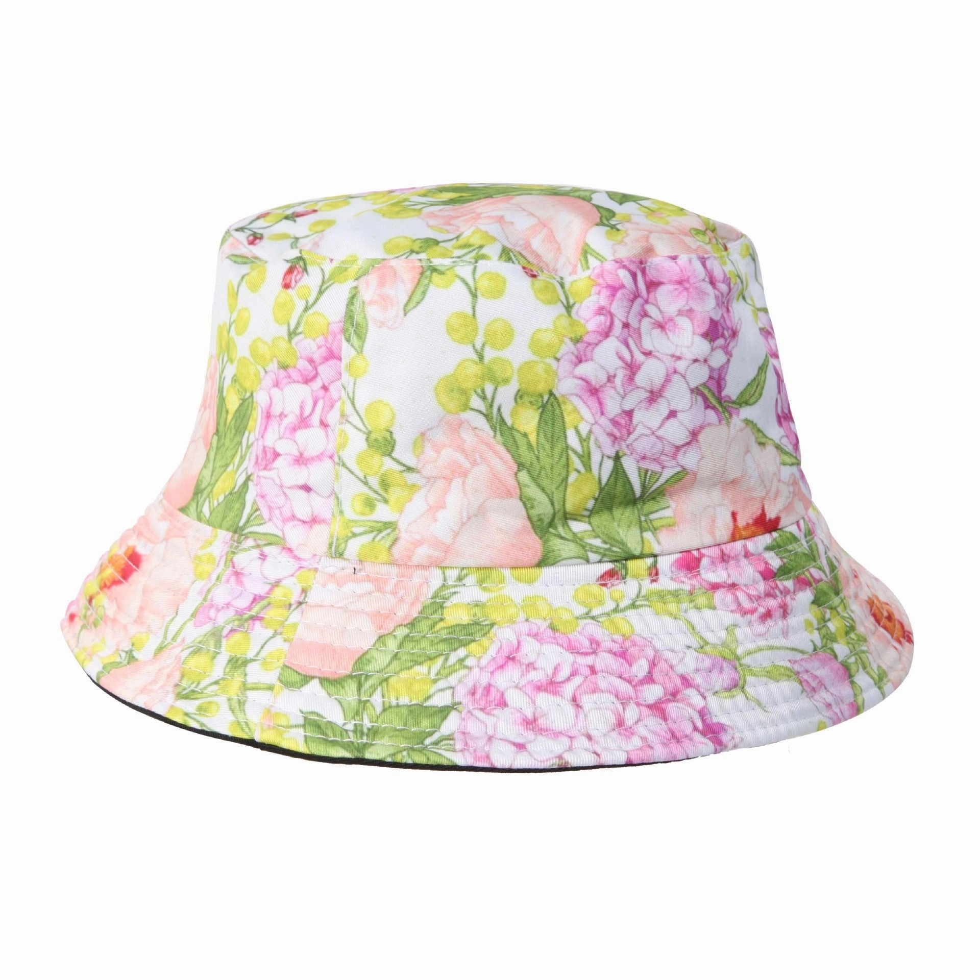 Wholesale Polyester Ethnic Flower Bucket Hat