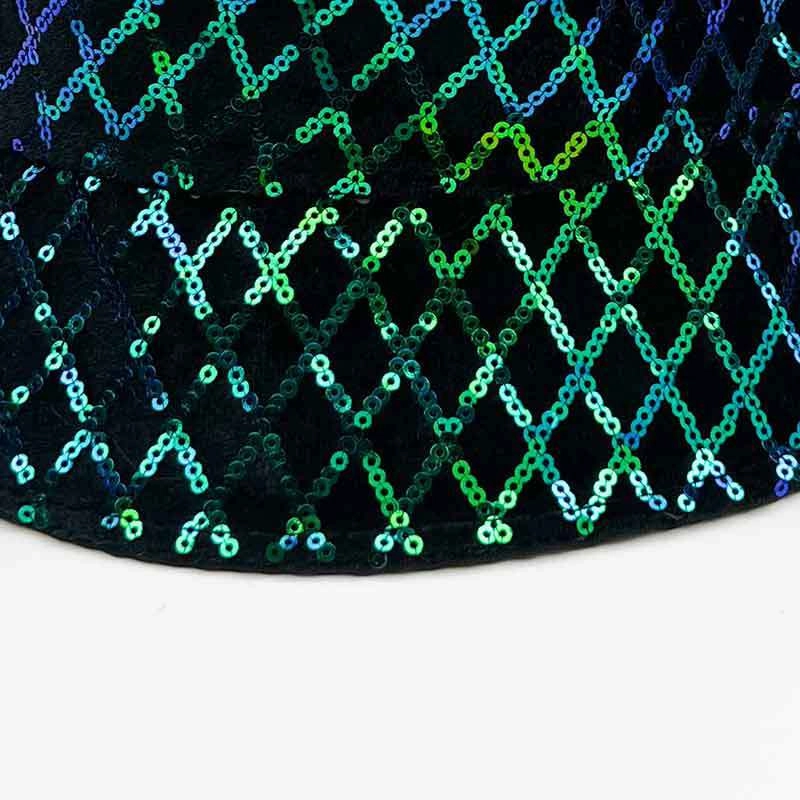 Wholesale Polyester Ethnic Style Sequin Bucket Hat