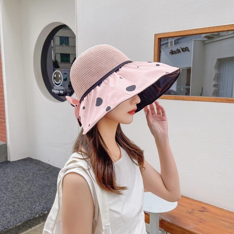 Wholesale Polyester Fiber Hollow Vinyl Big Edge Fisherman Hat