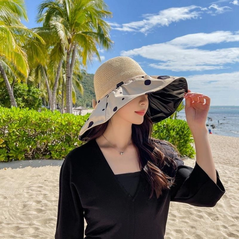 Wholesale Polyester Fiber Hollow Vinyl Big Edge Fisherman Hat