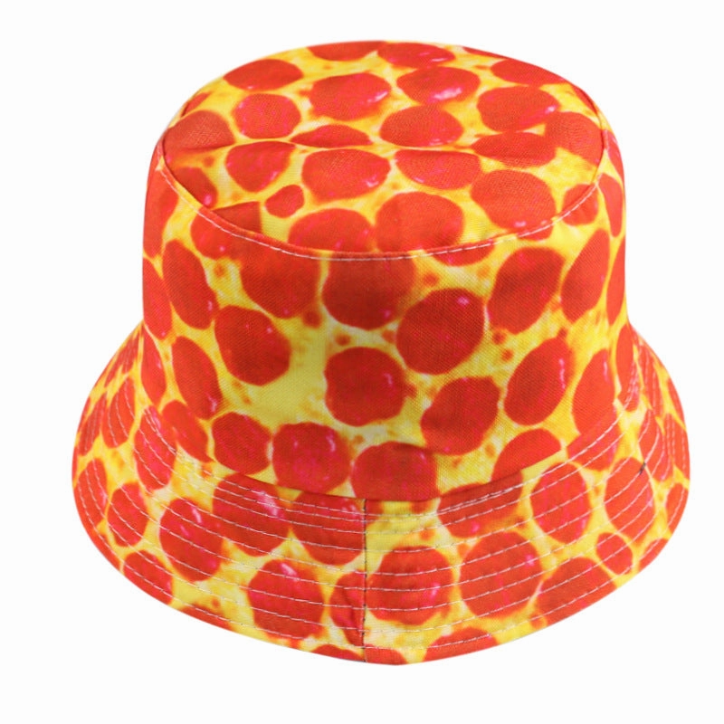 Wholesale Polyester Food Series Printing Bucket Hat
