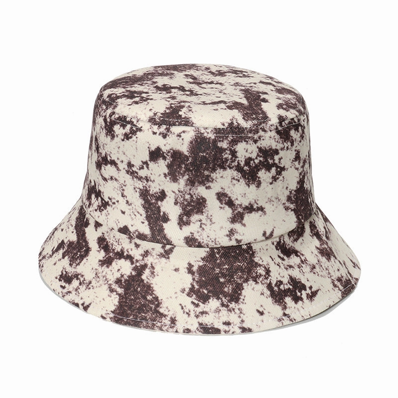 Wholesale Polyester Geometric Rhombus Check Bucket Hat
