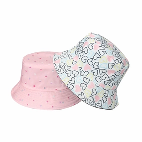 Wholesale Polyester Heart Bucket Hat