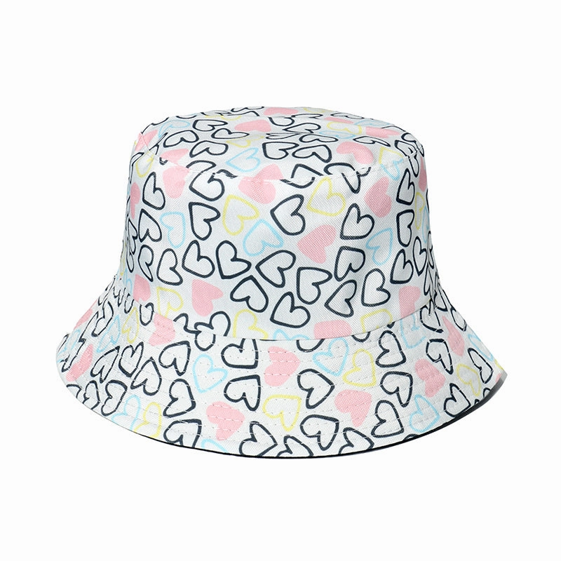 Wholesale Polyester Heart Bucket Hat