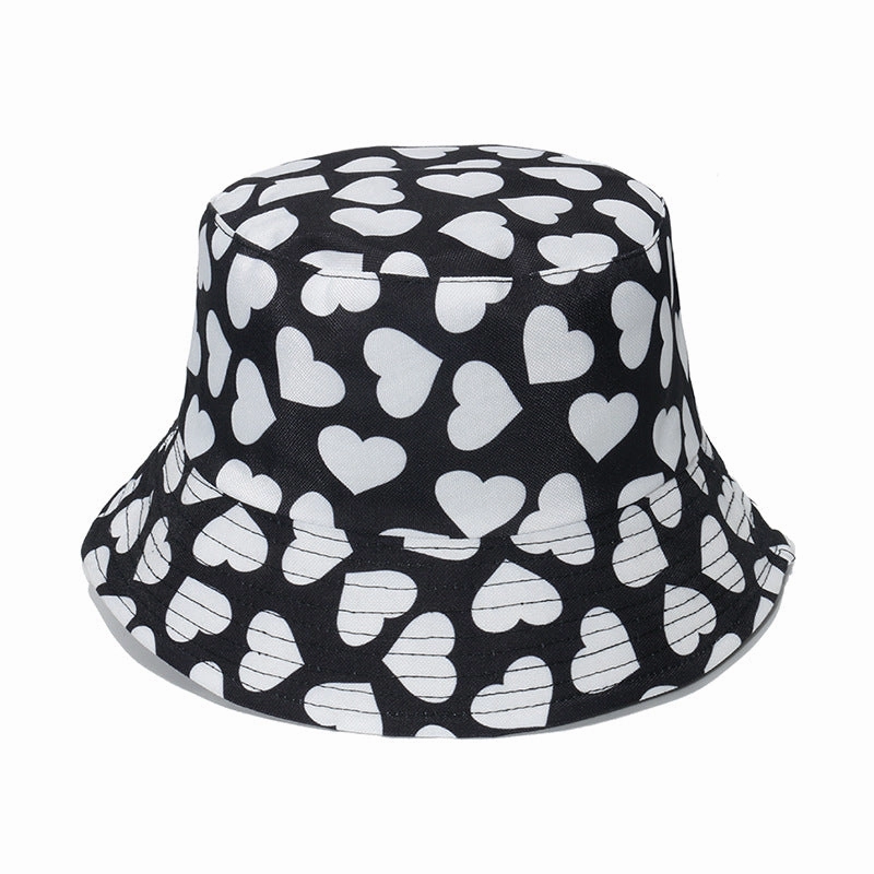 Wholesale Polyester Heart Bucket Hat