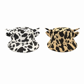 Wholesale Polyester Horn Cow Bucket Hat