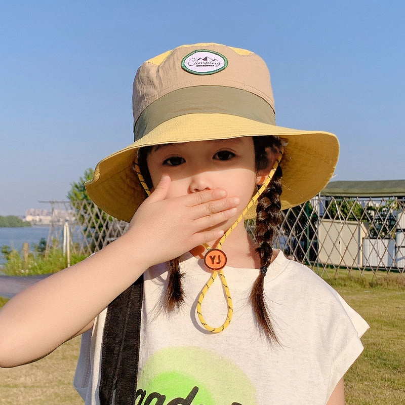Wholesale Polyester Kids Label Bucket Hat