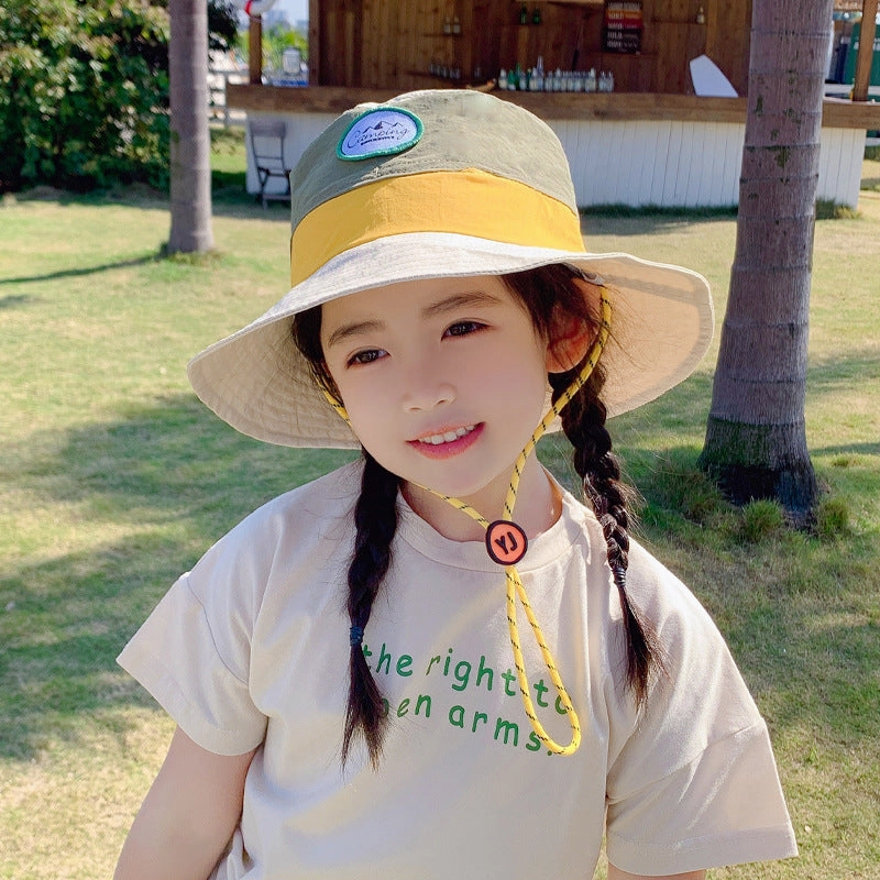 Wholesale Polyester Kids Label Bucket Hat