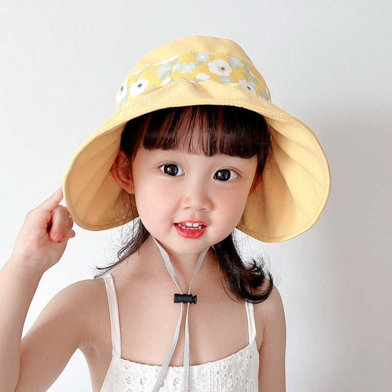 Wholesale Polyester Kids Patch Fisherman Empty Basin Hat