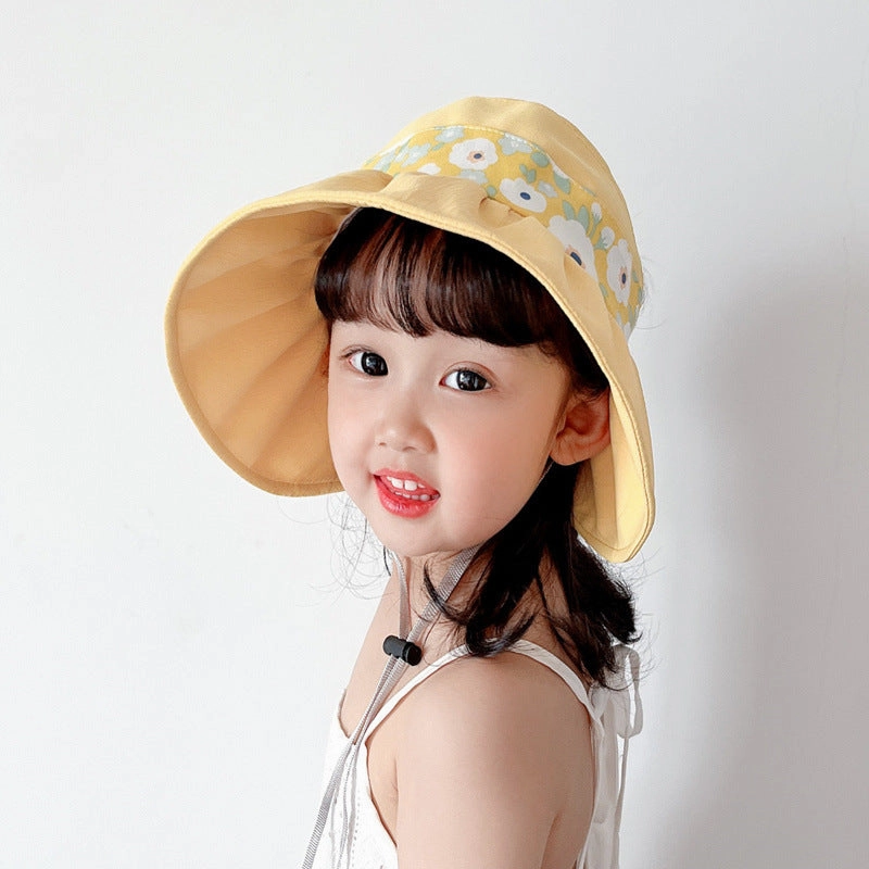 Wholesale Polyester Kids Patch Fisherman Empty Basin Hat