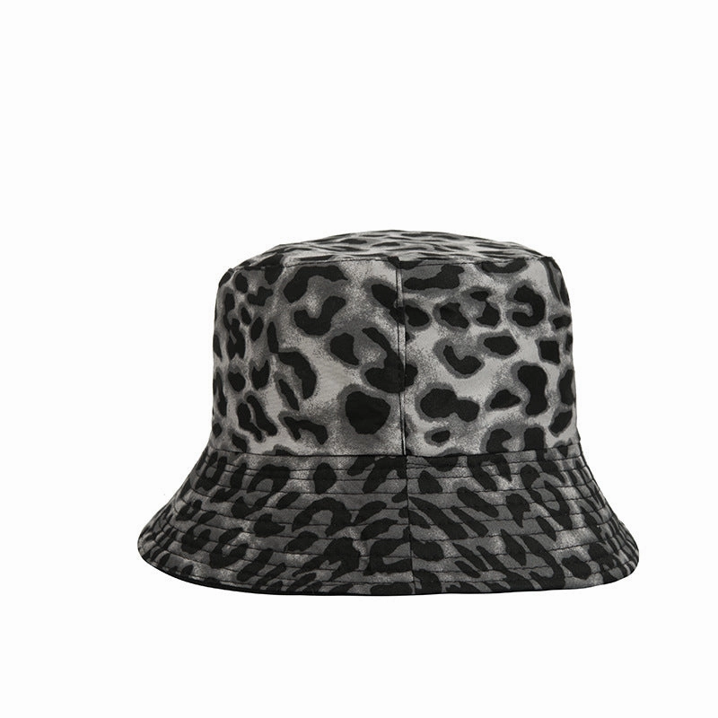 Wholesale Polyester Leopard Bucket Hat