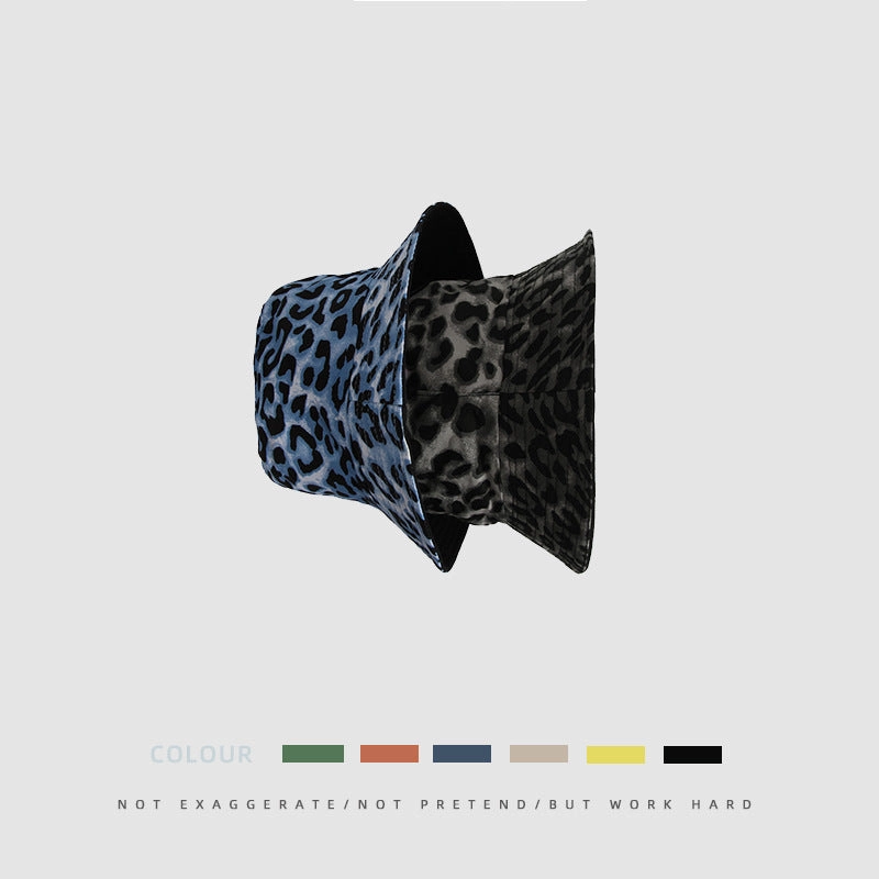 Wholesale Polyester Leopard Bucket Hat
