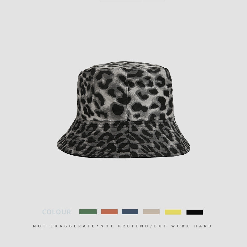 Wholesale Polyester Leopard Bucket Hat