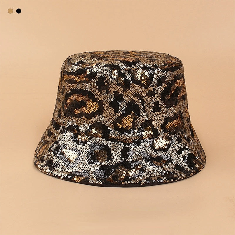 Wholesale Polyester Leopard Print Bucket Hat