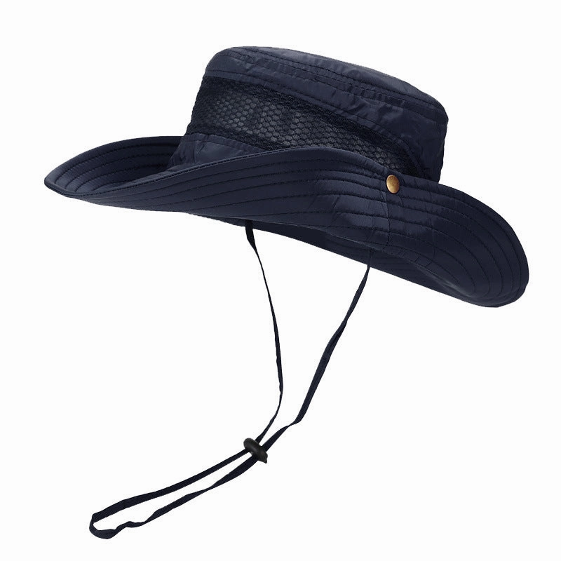 Wholesale Polyester Mesh Sunshade Fisherman Hat