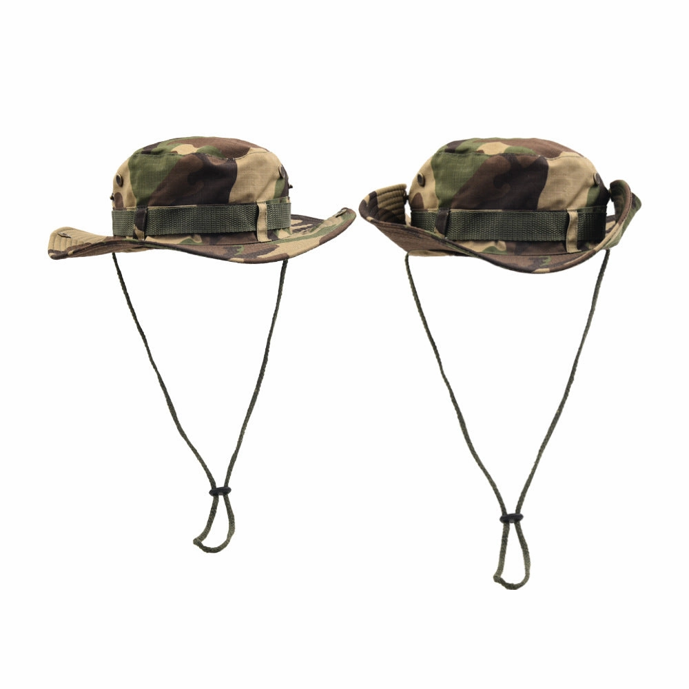 Wholesale Polyester Mountaineering Camouflage Bucket Hat