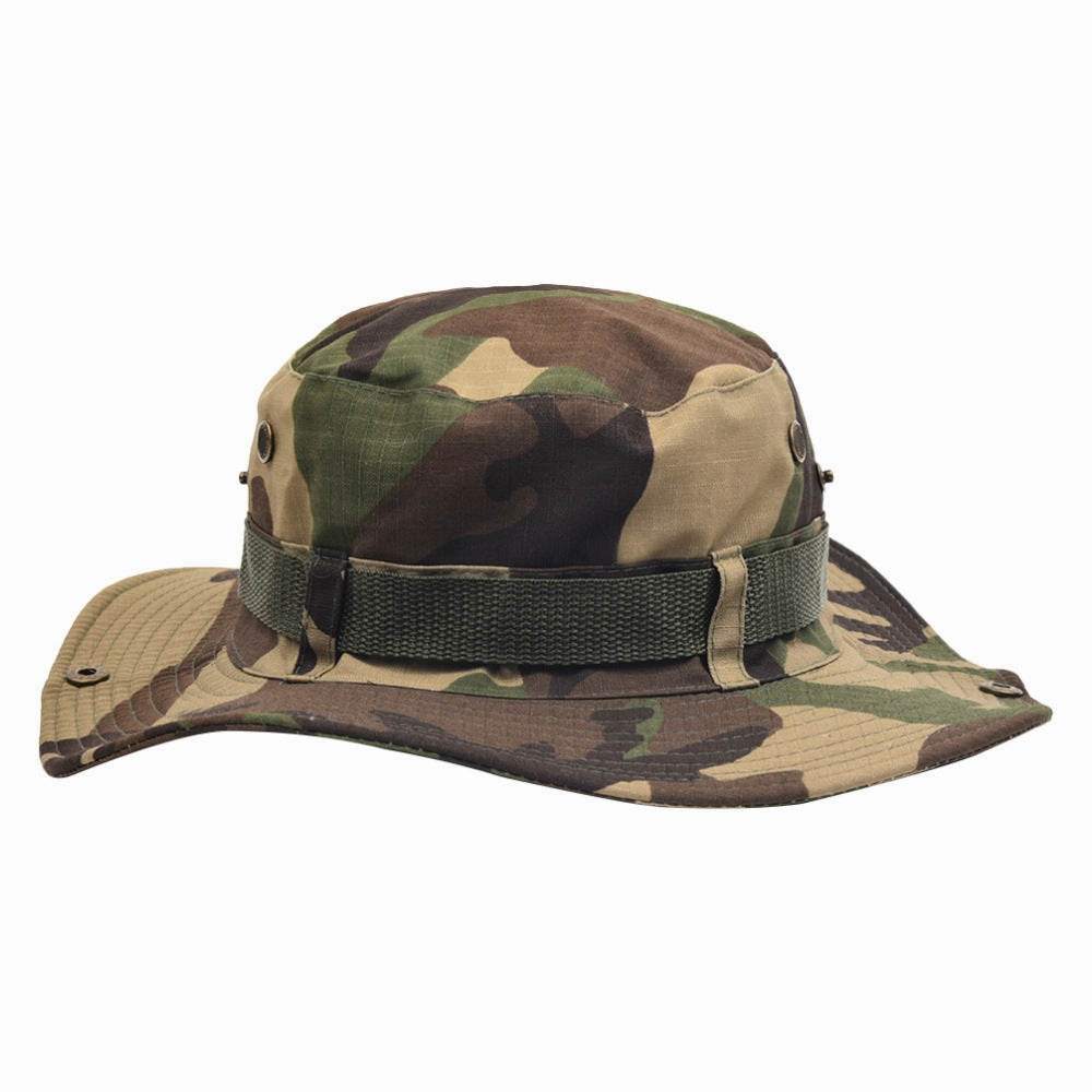 Wholesale Polyester Mountaineering Camouflage Bucket Hat