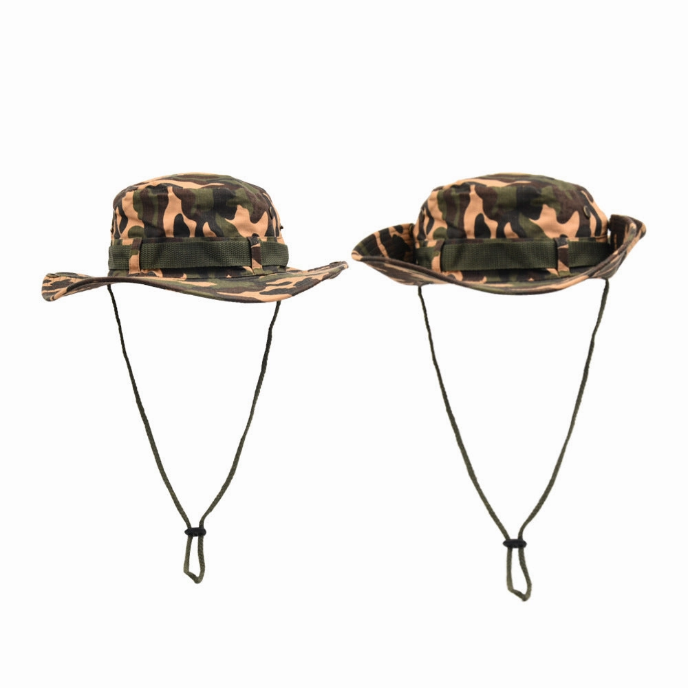 Wholesale Polyester Mountaineering Camouflage Bucket Hat