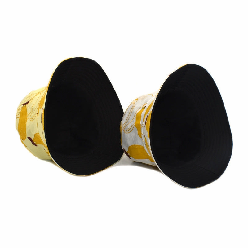 Wholesale Polyester New Banana Printing Fisherman Hat