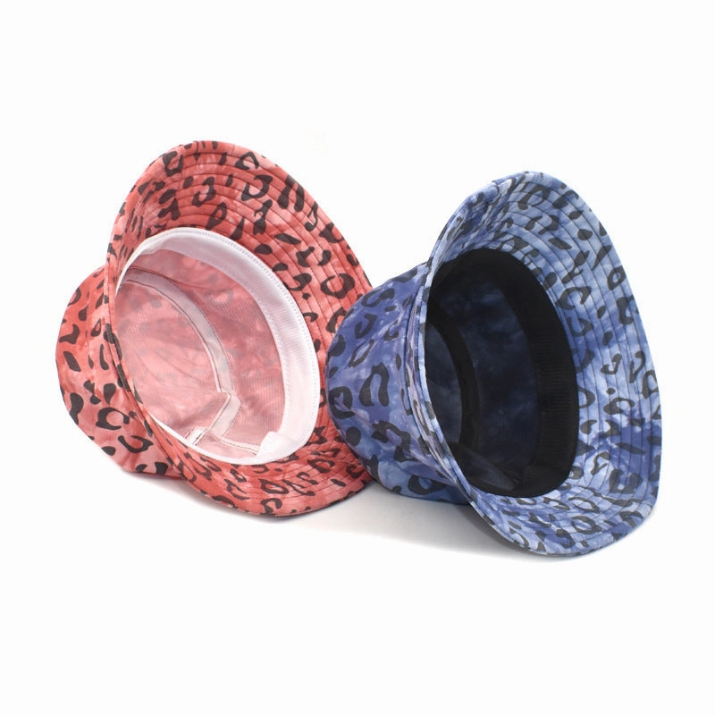 Wholesale Polyester New Leopard Fisherman Hat