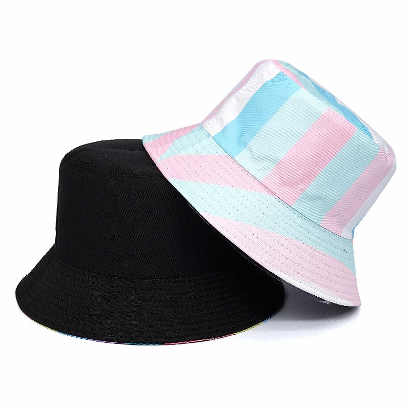 Wholesale Polyester New Rainbow Bucket Hat
