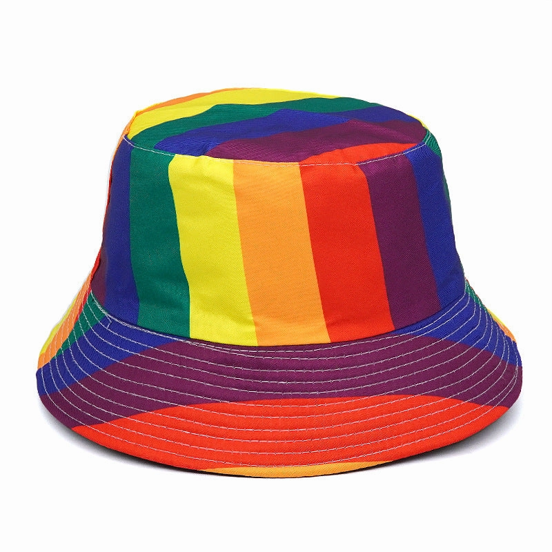 Wholesale Polyester New Rainbow Bucket Hat