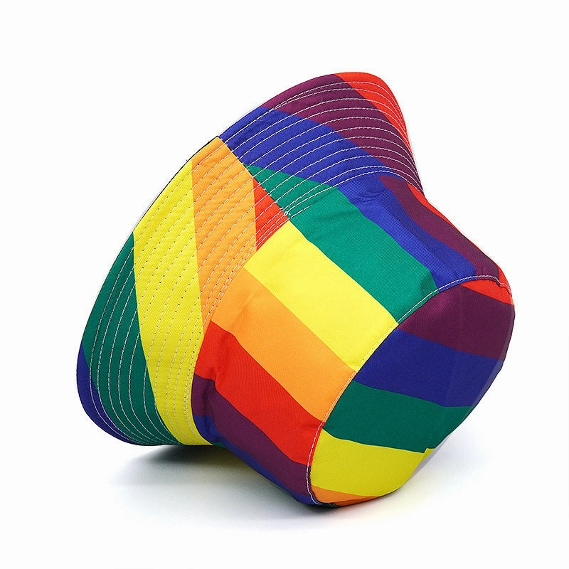 Wholesale Polyester New Rainbow Bucket Hat