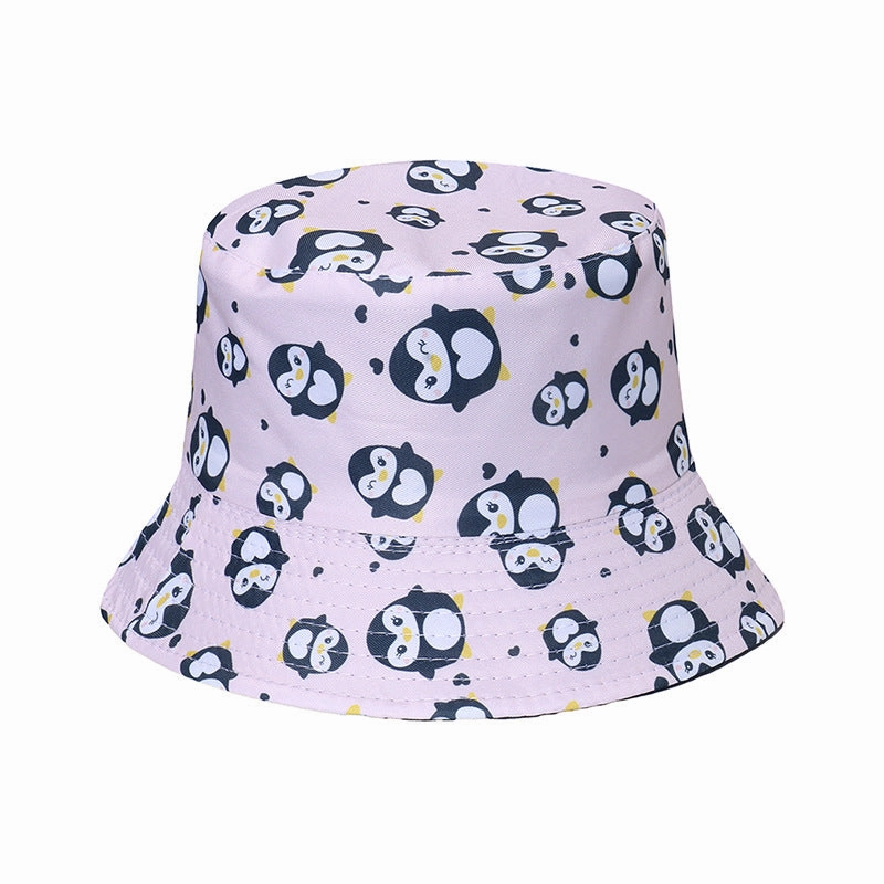 Wholesale Polyester Penguin Mushroom Cartoon Bucket Hat