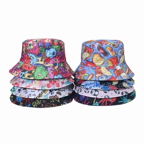Wholesale Polyester Penguin Mushroom Cartoon Bucket Hat