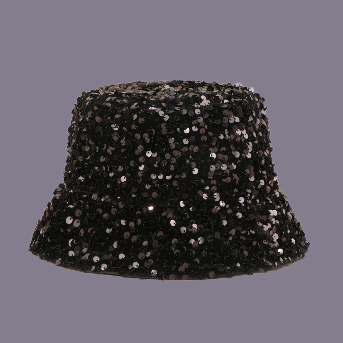 Wholesale Polyester Pink Sequin Bucket Hat