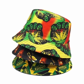 Wholesale Polyester Portrait Pattern Bucket Hat
