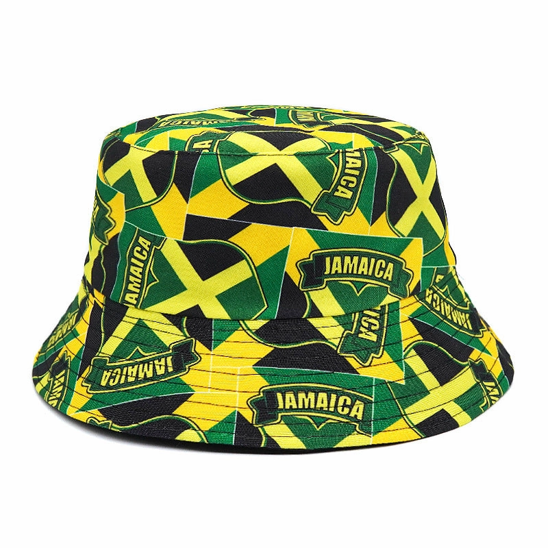 Wholesale Polyester Portrait Pattern Bucket Hat